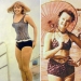 The first beauties of Soviet cinema in swimsuits on vacation