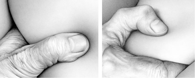 The Flesh Project: Kat Riley's lifelike drawings explore the subject of the body and touch