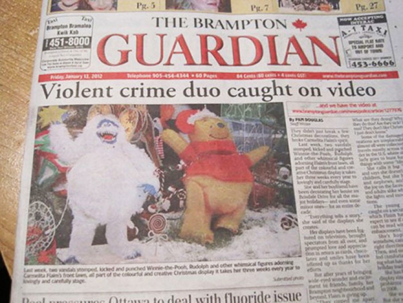 The funniest failures in the history of newspaper layout