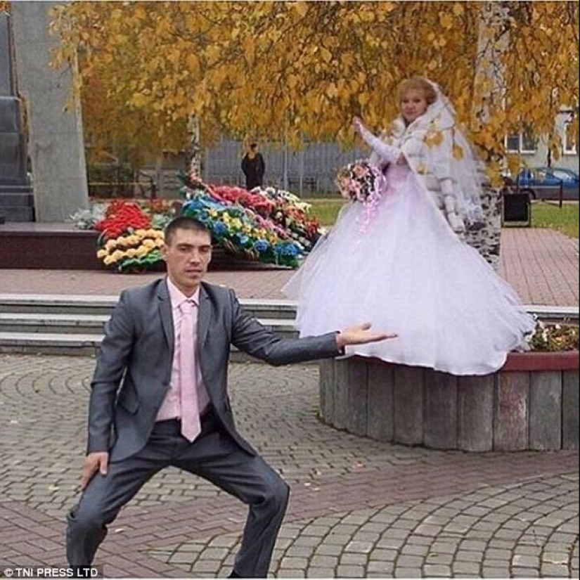 The goal of fiction is tricky: vyrviglaznye provincial wedding photo shoots