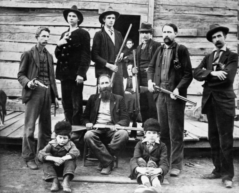 The hatfields vs McCoys: how two American families gave vendetta a pig