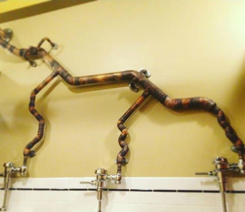 The Hazards of the Profession - 18 Photos Proving Plumbers Are Very Creative People