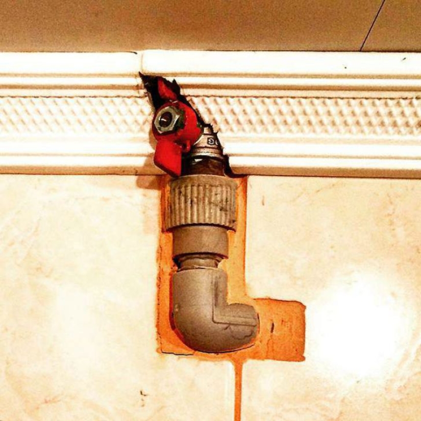 The Hazards of the Profession - 18 Photos Proving Plumbers Are Very Creative People