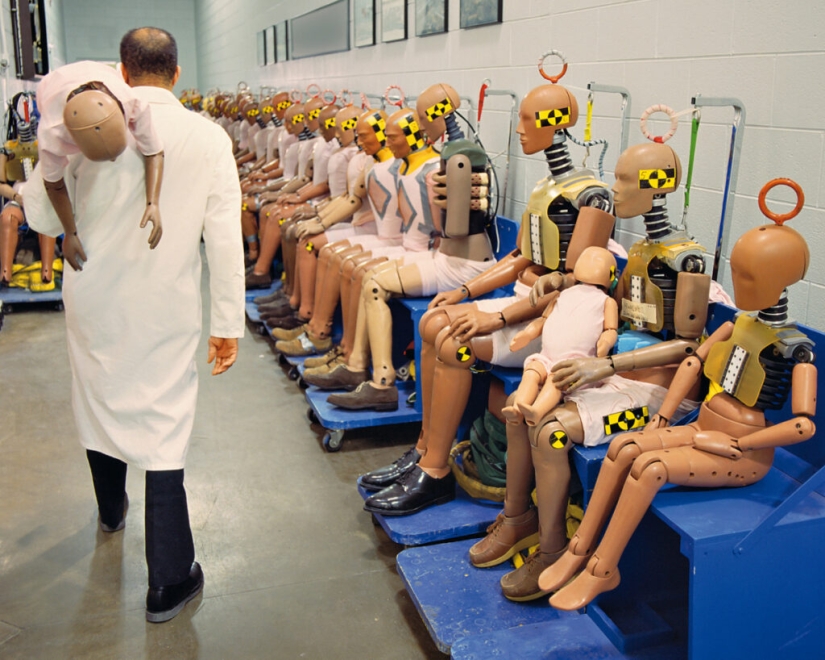 The History of Crash Test Dummies — Volunteers, Dead People and Pigs