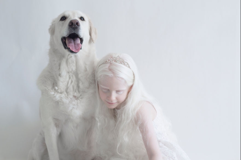 The hypnotic beauty of albinos in the photo project of Yulia Taits