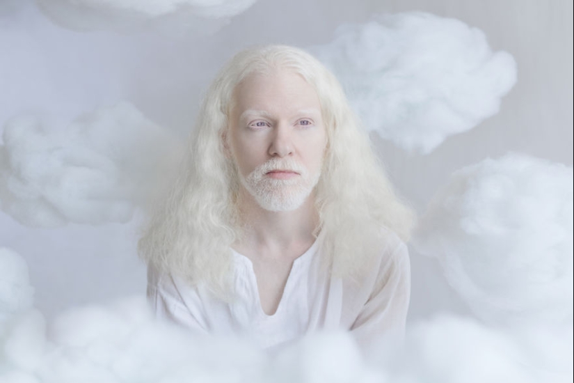 The hypnotic beauty of albinos in the photo project of Yulia Taits