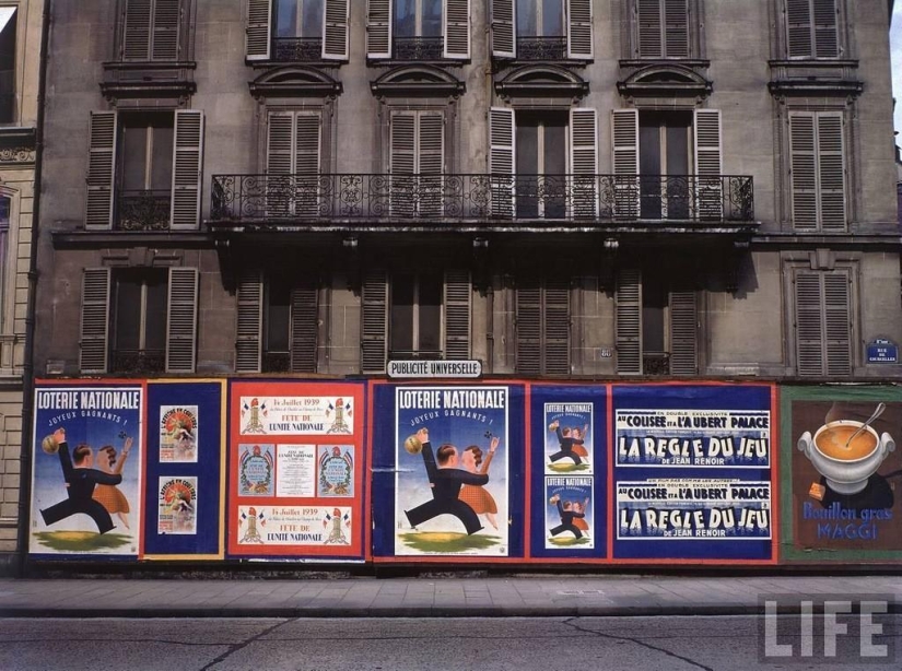 The last peaceful summer of pre-war Paris, 1939