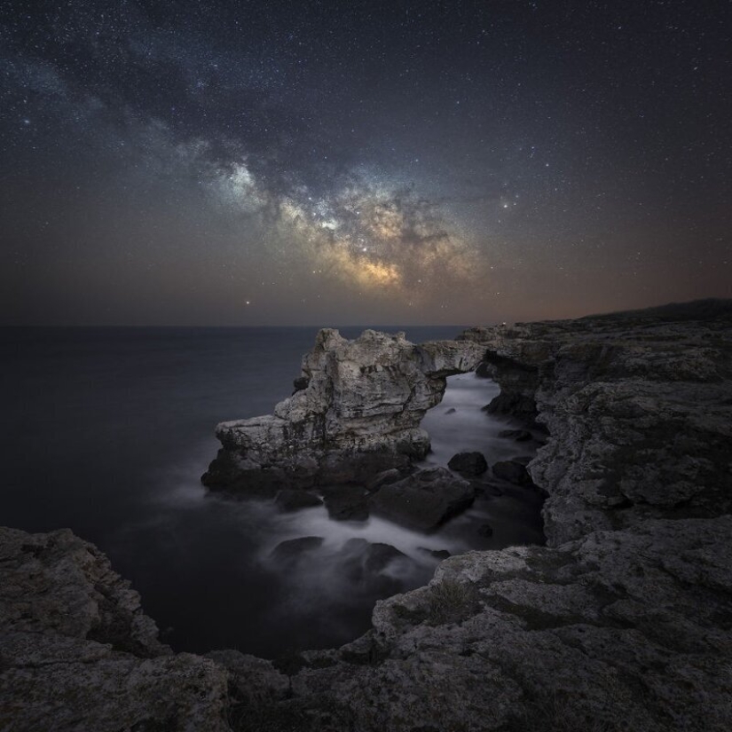 The magic of the starry sky: 25 wonderful pictures of the photographer-taught Michael Minkov