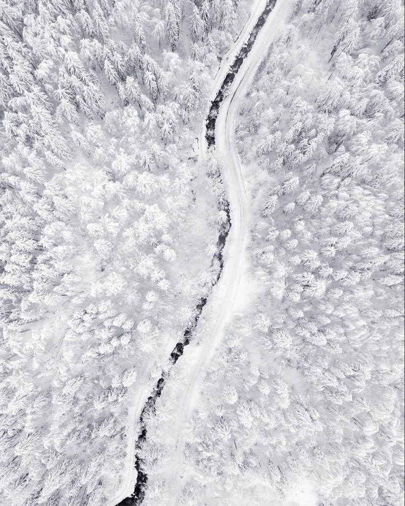 The Magic of Winter in Eric Reinhart's Snow pictures