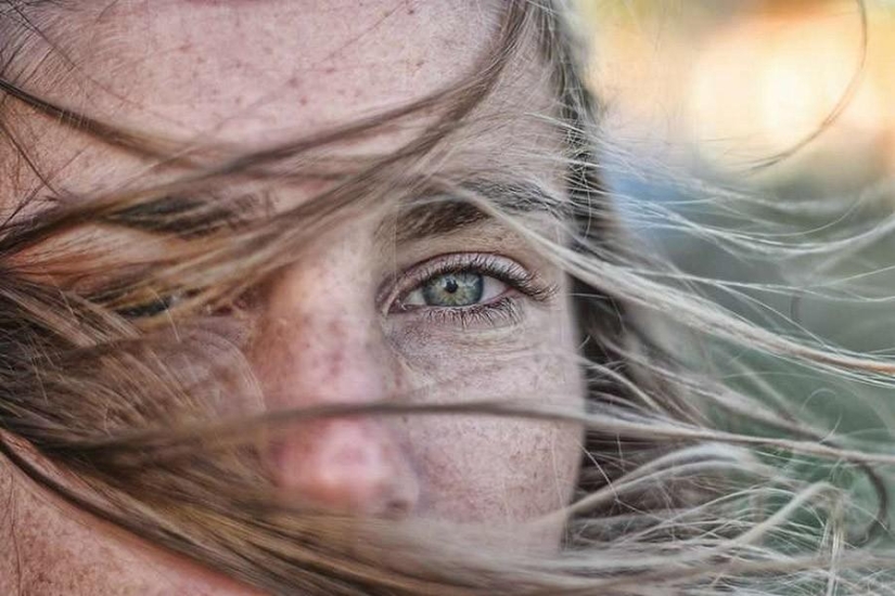 The most beautiful girls with freckles