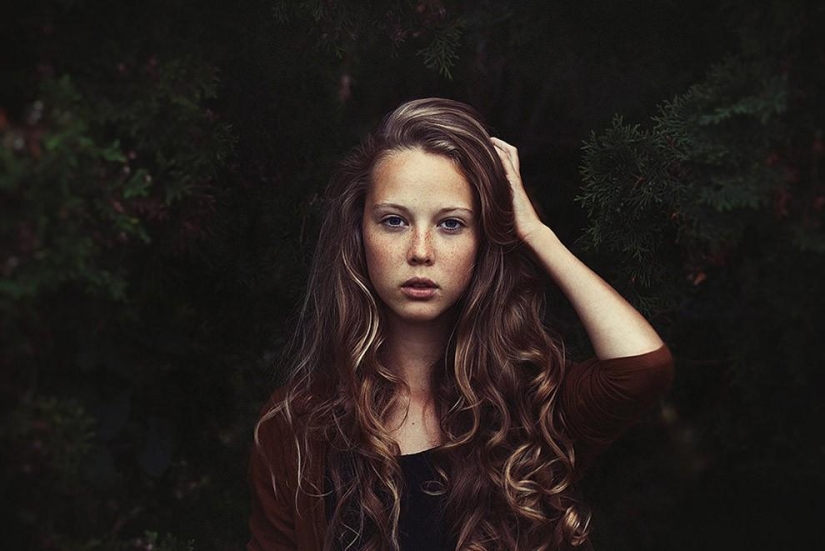 The most beautiful girls with freckles