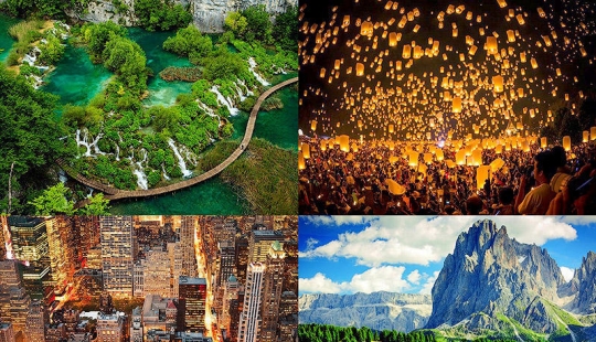 The most beautiful places in the world