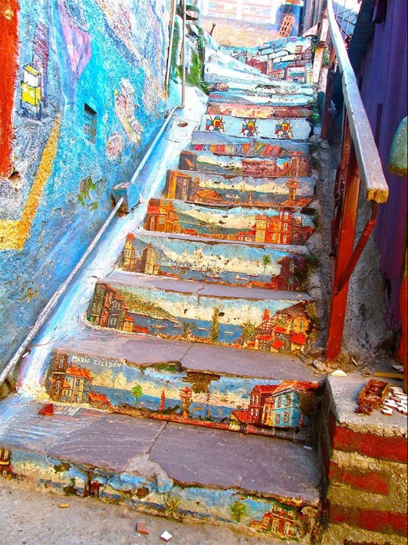 The most beautiful stairs around the world