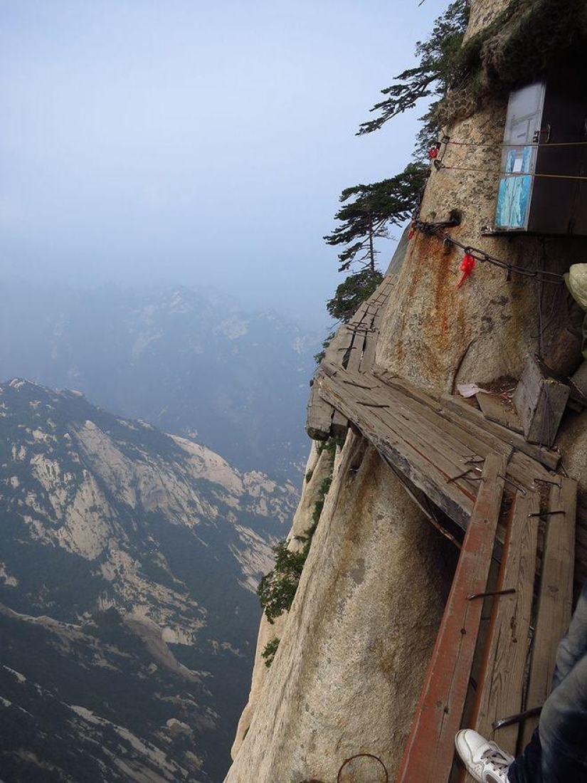 The most dangerous hiking trail in the world