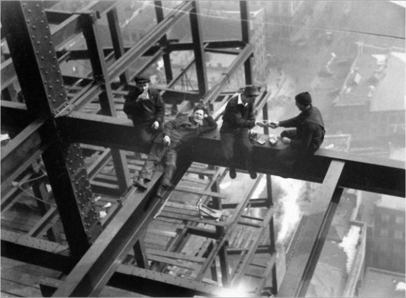 The most dizzying photos from the construction of New York skyscrapers