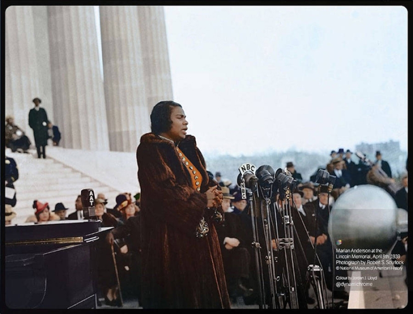 The most iconic historical footage is now in color