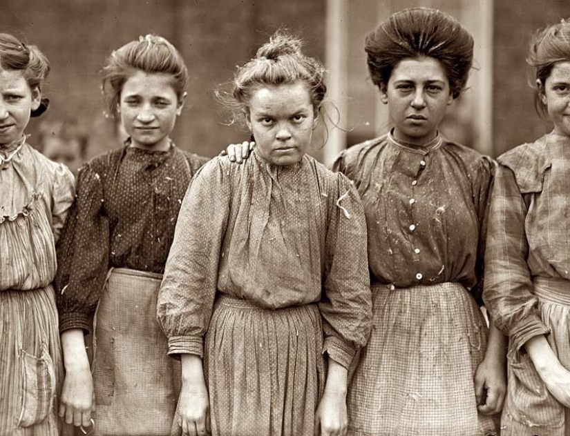 The most impressive images of the life of American workers of the early 20th century