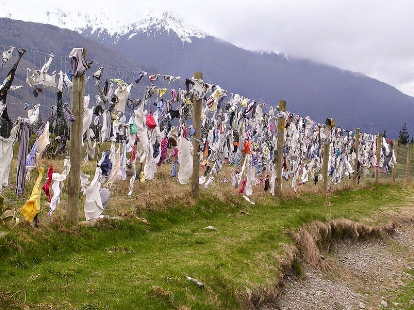 The most unusual fence in the world