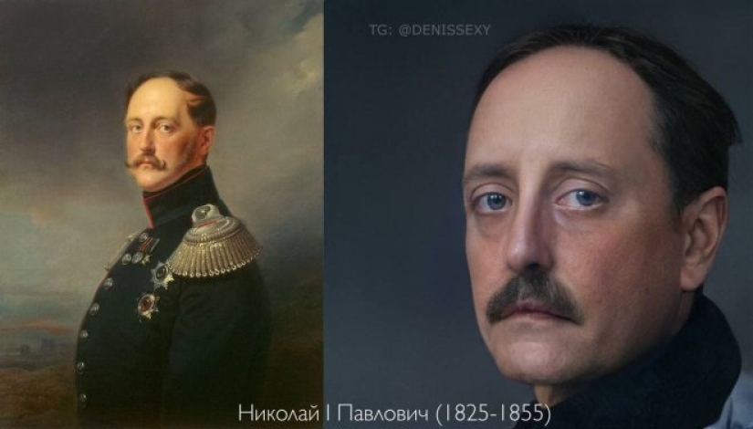 The neural network showed the real faces of Russian history