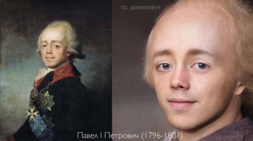 The neural network showed the real faces of Russian history