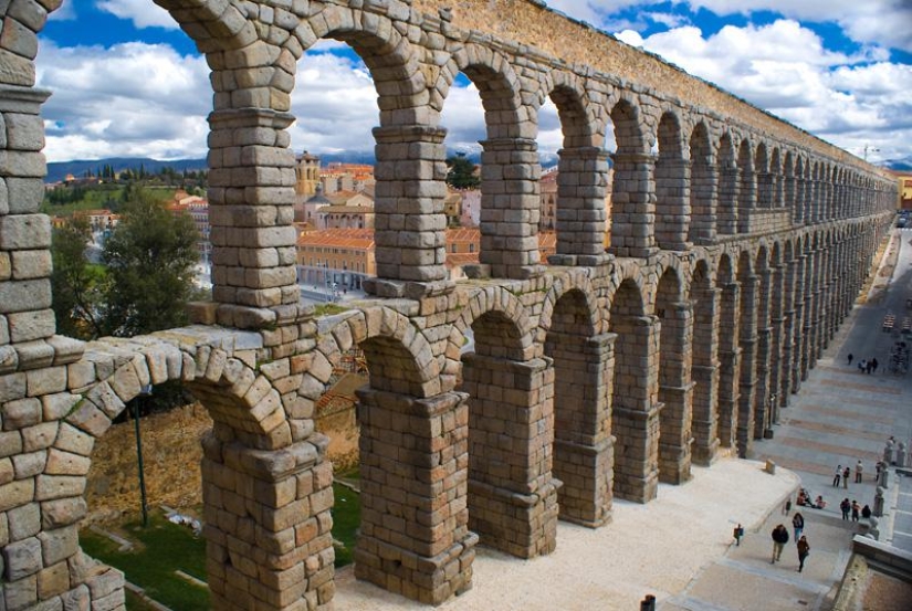 The only ancient Roman aqueduct that is still in use for its intended purpose