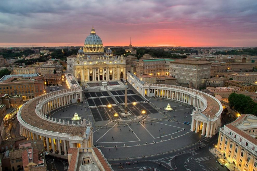 The order of Malta and the Vatican – the smallest state in the world