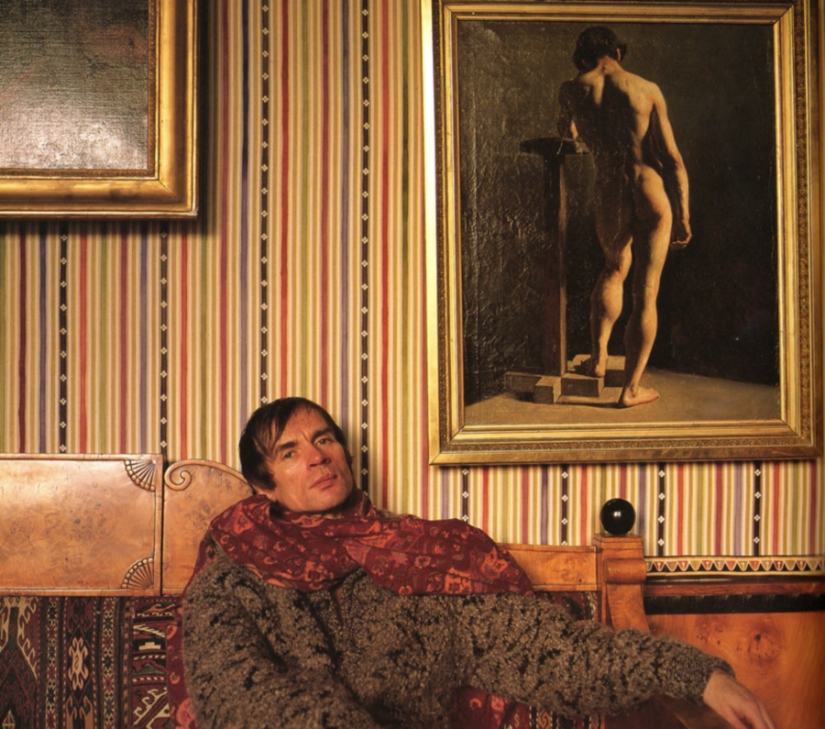 The Paris apartment of Rudolf Nureyev