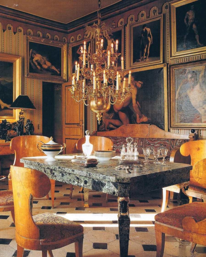 The Paris apartment of Rudolf Nureyev