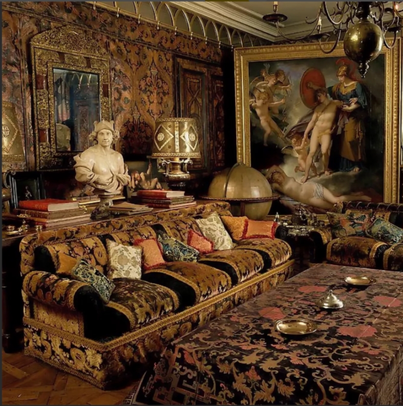 The Paris apartment of Rudolf Nureyev