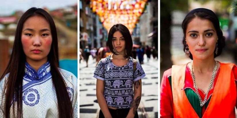 The photographer continues to shoot a variety of beauty of women around the world