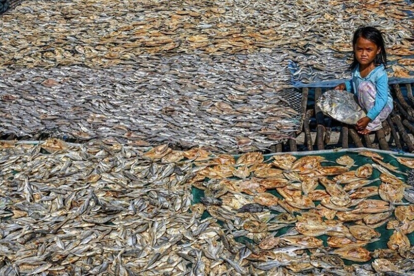 The photographer has shown how the childhood in different parts of the world