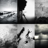 The poetry of black and white photography in the works of Hengka Koentjoro