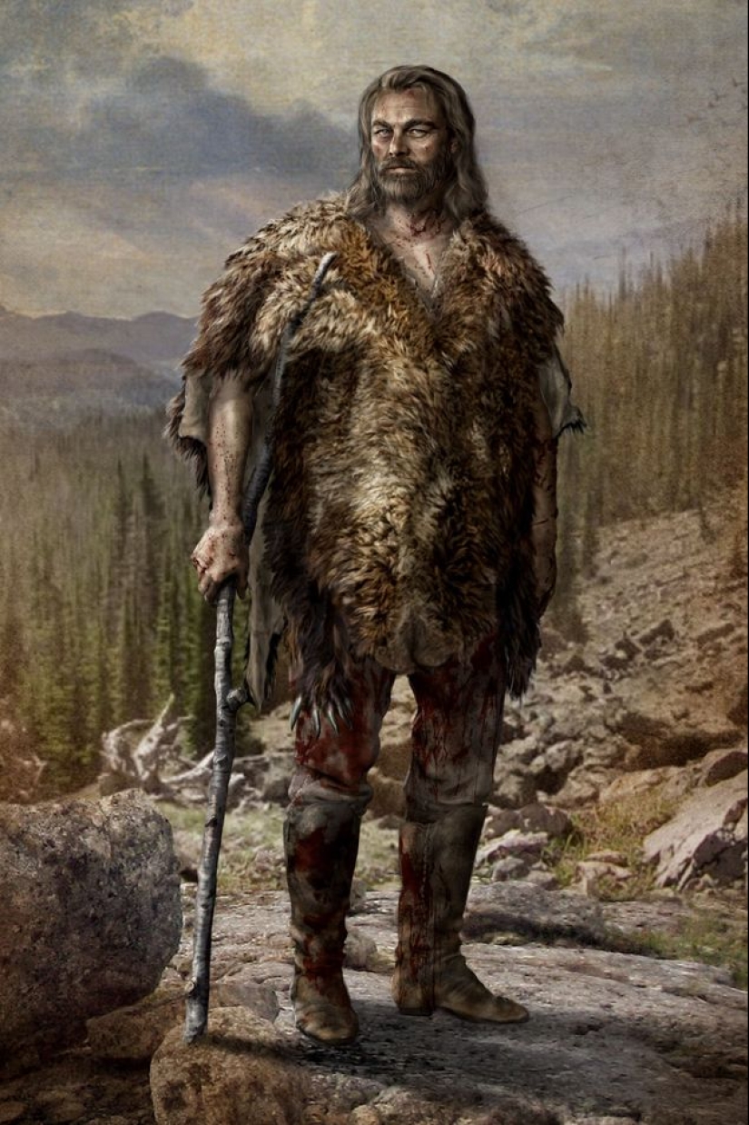 The real story of hunter Hugh Glass, who was played in the "Survivor" by DiCaprio