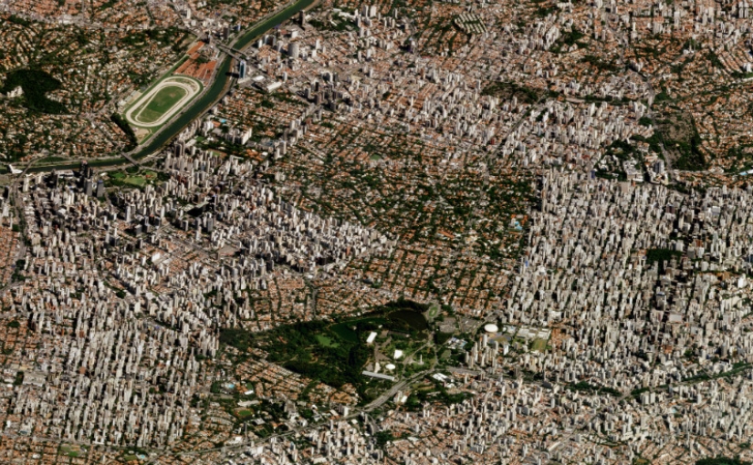 The satellite, tilt the camera: photos from space that are not similar to Google maps