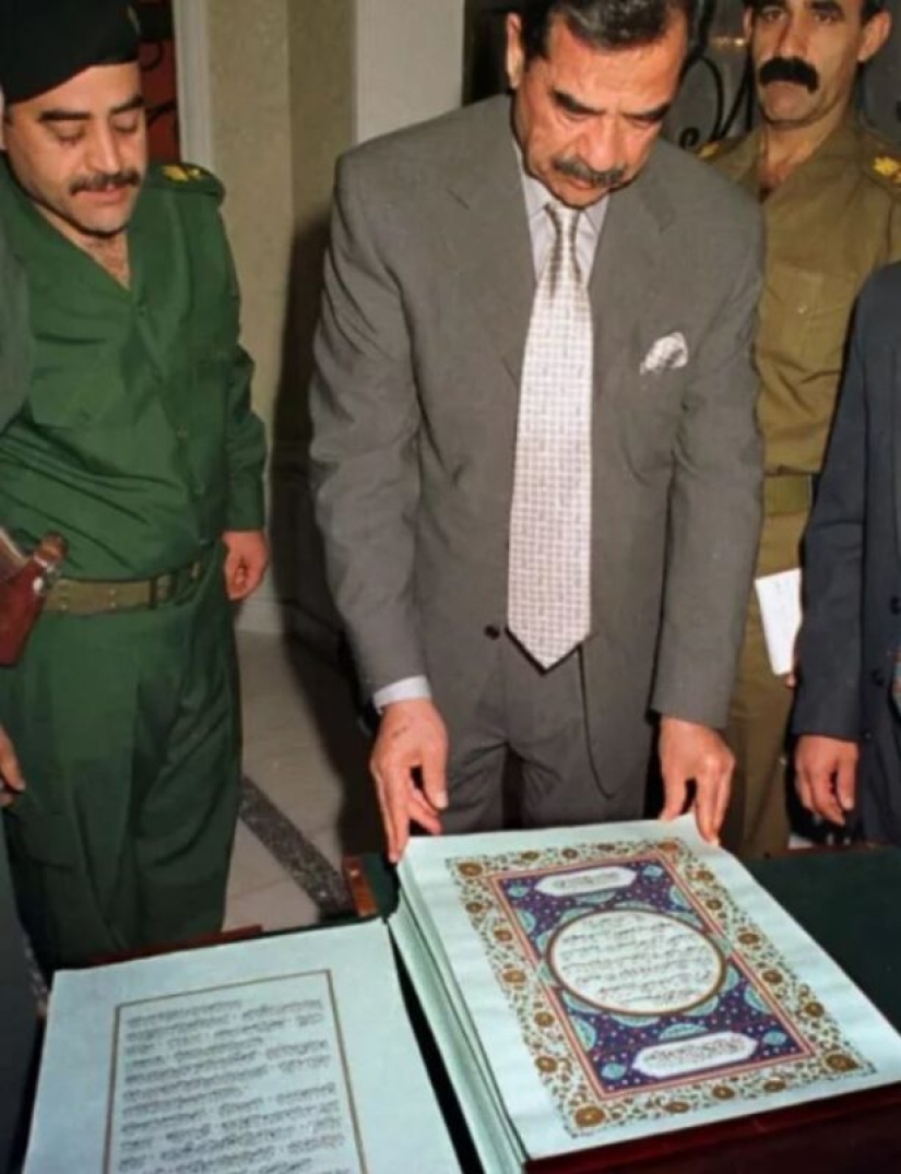 The secret of the "Bloody Quran" — a book written in the blood of Saddam Hussein