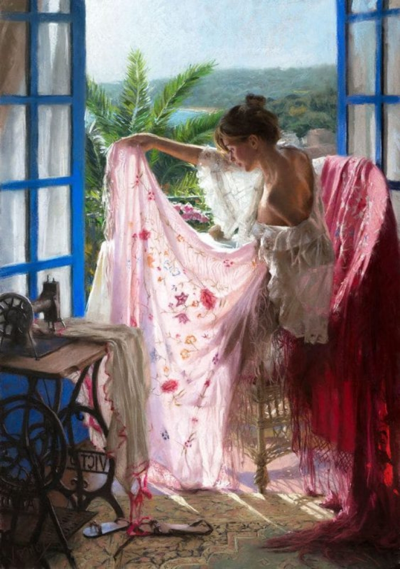 The Spaniard Vicente Romero Redondo — the world's only artist who can draw light