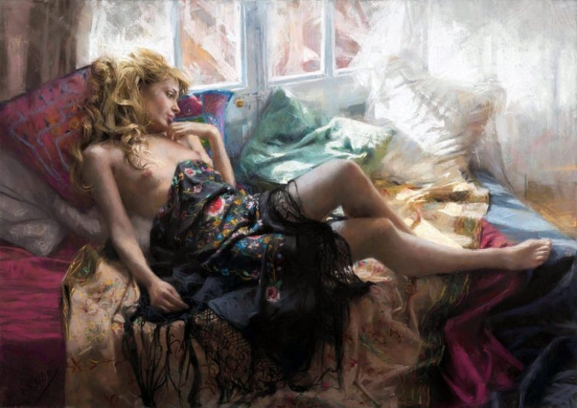 The Spaniard Vicente Romero Redondo — the world's only artist who can draw light