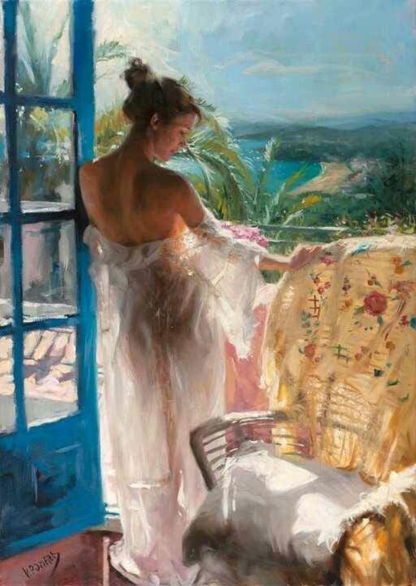 The Spaniard Vicente Romero Redondo — the world's only artist who can draw light