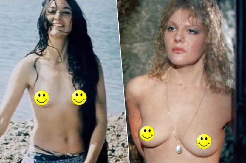 The stars of the Soviet cinema Topless scenes that you might not notice