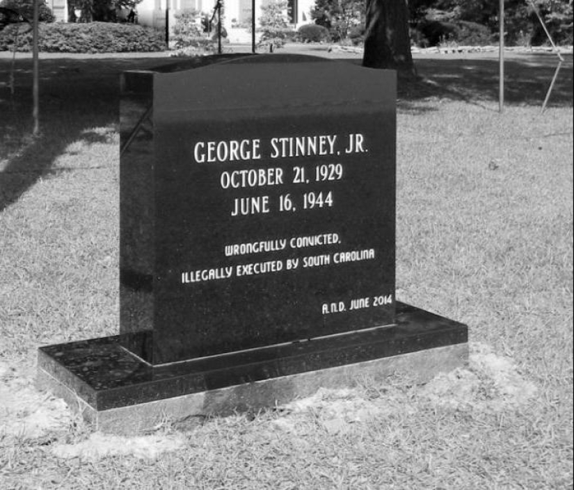 The story of 14-year-old George Stinney, who was executed by mistake