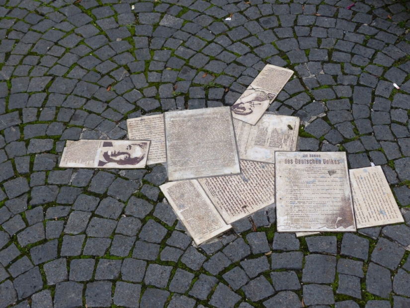 The story of a brave girl Sophie Scholl, executed by the Nazis on the guillotine