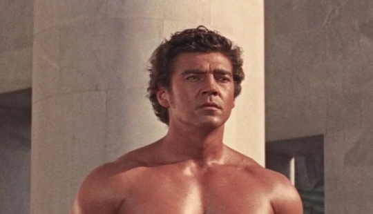 The story of Mickey Hargitey, a bodybuilding legend played by Arnie himself in the movie