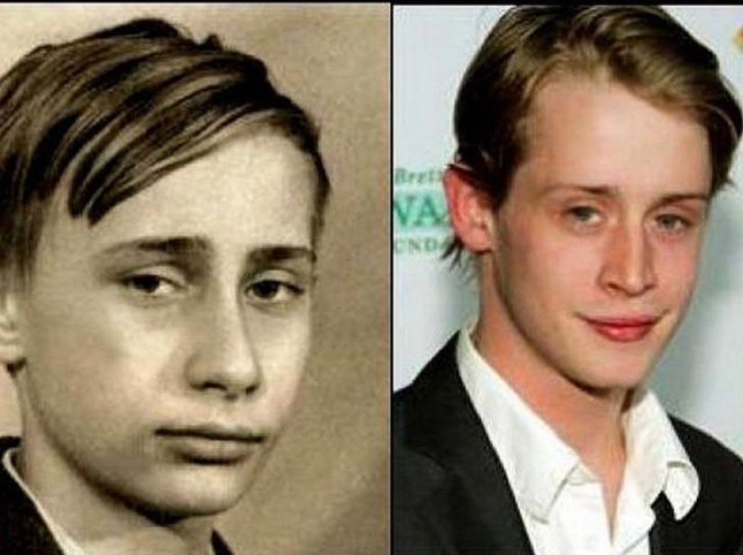 The striking similarity of Hollywood celebrities and their historical counterparts