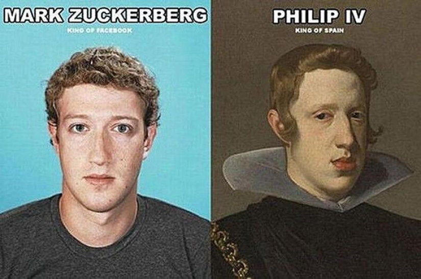 The striking similarity of Hollywood celebrities and their historical counterparts