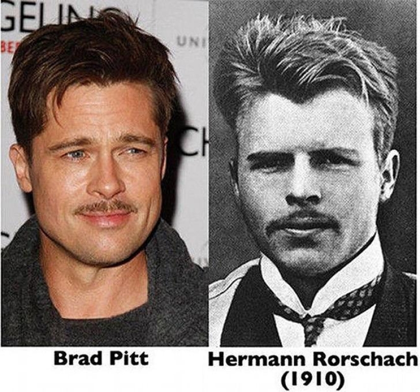 The striking similarity of Hollywood celebrities and their historical counterparts