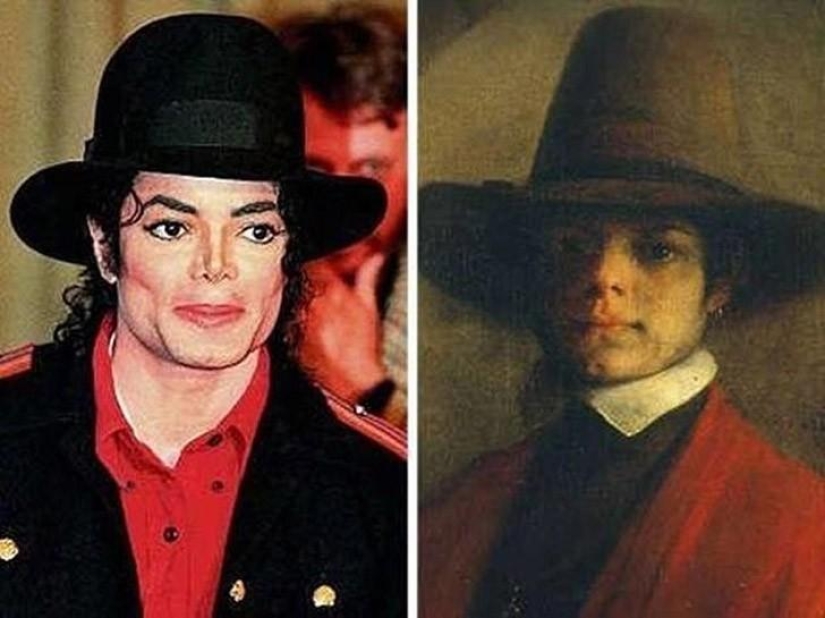 The striking similarity of Hollywood celebrities and their historical counterparts