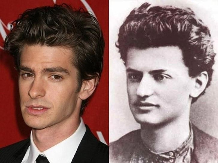 The striking similarity of Hollywood celebrities and their historical counterparts