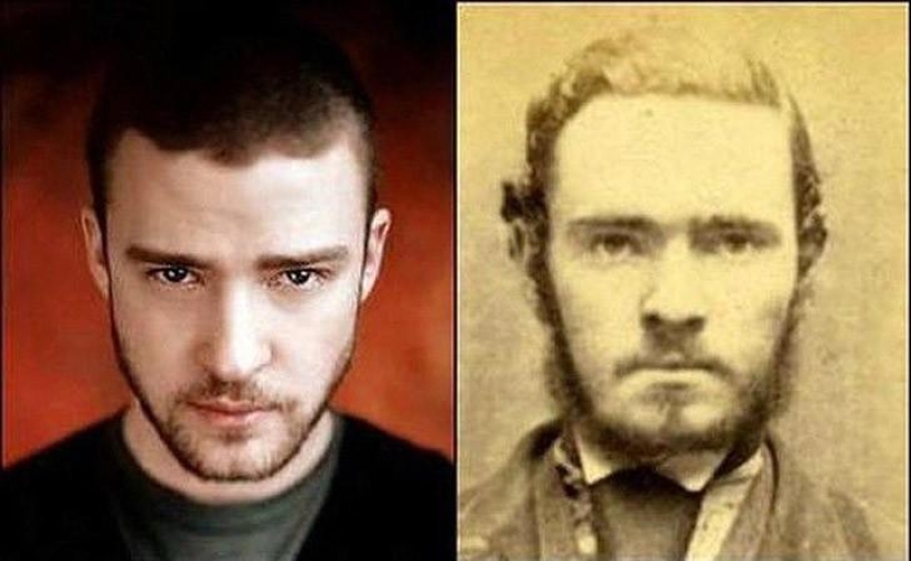 The striking similarity of Hollywood celebrities and their historical counterparts