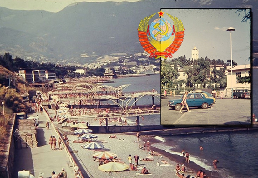 The sun of our ancestors: photos resort of Crimea 70s