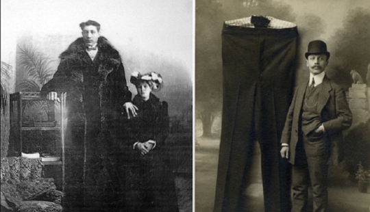 The tallest man on earth lived in the Russian Empire